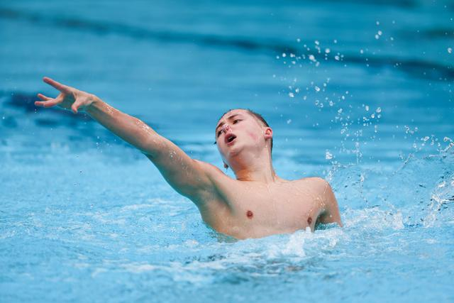 中国选手郭牧也斩获2026世界泳联花样游泳世界杯