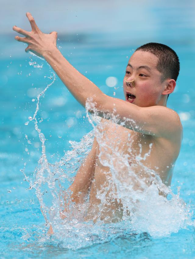 中国选手郭牧也斩获2026世界泳联花样游泳世界杯