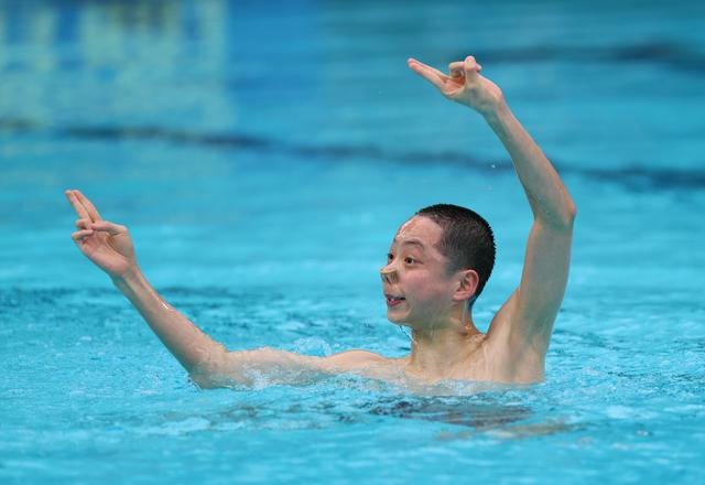 中国选手郭牧也斩获2026世界泳联花样游泳世界杯