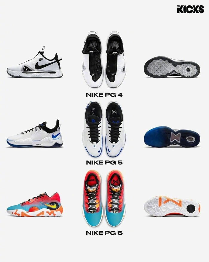 乔治晒出签名鞋回顾引热议 哪一双是他的最佳作